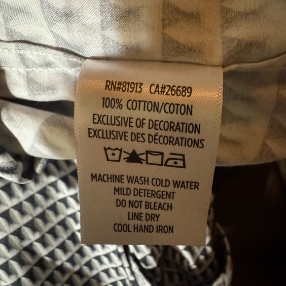 Robert Graham The Francis Cool Minaret checks effect long sleeve shirt Size Med. - Picture 16 of 16